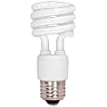 Satco T2 13-watt Fluorescent Spiral Bulb, White