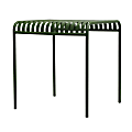 Eurostyle Enid Steel Outdoor Table, 29-1/2"H x 28"W x 28"D, Dark Green