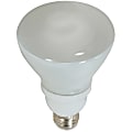 Satco C15-Watt CFL R30 Reflector Floodlight, White