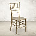 Flash Furniture HERCULES PREMIUM Series Stacking Chiavari Chair, Gold