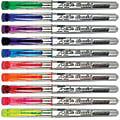 Zebra® Pen Zazzle Brights All-Purpose Highlighters, Pack Of 10, Chisel Point, Assorted Colors