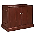 HON® 94000 Series? Storage Cabinet, 29 1/2"H x 37 1/2"W x 20 1/2"D, Mahogany
