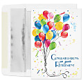 Custom All Occasion Cards, Colorful Retirement Cards With Envelopes, 7-7/8" x 5-5/8", Box Of 25 Cards 1 thumbnail image