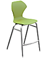 Marco Group™ Apex™ Apex Series Adjustable Stool, Apple/Chrome