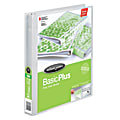 Wilson Jones® CleanView™ Poly 3-Ring Binder, 1" Round Rings, Clear 1 thumbnail image