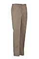 Royal Park Unisex Uniform, Flat-Front Pull-On Pants, X-Small, Khaki