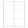 Tape Logic® Laser Labels, LL203, Rectangle, 4" x 3 1/3", Glossy White, Case Of 600
