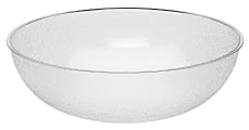 Cambro Camwear Round Pebbled Bowls, 18", Clear, Set Of 4 Bowls 1 thumbnail image
