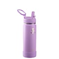 Takeya Actives Vacuum Insulated Stainless Steel Water Bottle With Straw Lid, 18 Oz, Lilac 1 thumbnail image