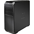 HP Workstation Z6 G4 - Tower - 4U - 1 x Xeon Gold 5222 / 3.8 GHz - vPro - RAM 16 GB - SSD 256 GB - HP Z Turbo Drive, TLC - DVD-Writer - no graphics - GigE - Win 10 Pro for Workstations 64-bit - monitor: none - keyboard: US - black - Smart Buy 1 thumbnail image
