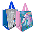 Office Depot® Brand Reusable Polypropylene Shopping Bag, 13 1/2"H x 15"W x 9 1/4"D, Assorted Colors