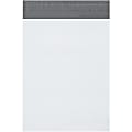 Partners Brand Expansion Poly Mailers, 10"H x 13"W x 2"D, White, Case Of 100 1 thumbnail image