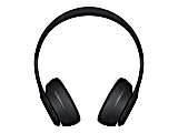 Beats Solo3 - The Beats Icon Collection - headphones with mic - on-ear - Bluetooth - wireless - 3.5 mm jack - noise isolating - matte black 1 thumbnail image