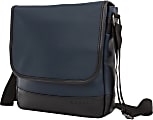 Bugatti Gin & Twill Textured Vegan Leather Backpack With Tablet Compartment, Navy