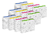 Barker Creek Tab File Folders, Letter Size, Color Me! In My Garden, Pack Of 36 Folders