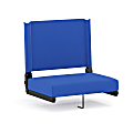 Flash Furniture Grandstand Comfort Seat, Blue/Black 1 thumbnail image