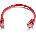 C2G 6in Cat6 Snagless Unshielded (UTP) Network Patch Cable - Red