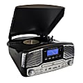 Trexonic Retro Wireless Bluetooth® Record/CD Turntable, Black 1 thumbnail image