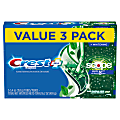 Crest + Scope Outlast Complete Whitening Toothpaste, Mint, 5.4 Oz, Pack Of 3 Tubes