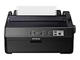 Epson LQ 590II - Printer - B/W - dot-matrix - 10 in (width),  - 24 pin - up to 584 char/sec - parallel, USB 2.0 1 thumbnail image