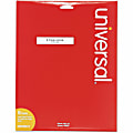 Universal File Folder Label - 21/32" Width x 3 7/16" Length - Permanent Adhesive - Rectangle - Laser - White - Paper - Self-adhesive - 30 / Sheet - 25 Total Sheets - 750 Total Label(s) - 25 / Box 1 thumbnail image