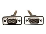 Eaton Tripp Lite Series Low-Profile VGA High-Resolution RGB Coaxial Cable (HD15 M/M), 10 ft. (3.05 m) - P502010SM 1 thumbnail image