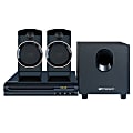 Emerson ED-8050 2.1-Channel Home Theater DVD Player And Speaker Surround Sound System, 9-1/16”H x 8-1/2”W x 8-7/8”D, Black 1 thumbnail image