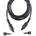 GE 72649 - Digital Optical Cable, 6 Ft - 6 ft Fiber Optic Audio Cable for Audio Device, Gaming Console, Receiver - Toslink Digital Audio