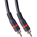 GE Coaxial Audio Cable - 6 ft Coaxial Audio Cable for Audio Device - Black