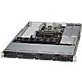 Supermicro SuperChassis 815TQ-R706WB (Black) - Rack-mountable - Black - 1U - 4 x Bay - 750 W - Power Supply Installed - EATX, WIO Motherboard Supported - 4 x Fan(s) Supported - 4 x External 3.5" Bay - 3x Slot(s) 1 thumbnail image