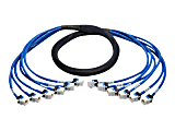 Eaton Tripp Lite Series Cat6a 10G Pre-Terminated Copper Trunk Assembly (6x RJ45 F/F), Blue, 10 ft. (3.05 m) - Network cable - RJ-45 (F) to RJ-45 (F) - 10 ft - UTP - CAT 6a - blue 1 thumbnail image