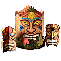 Amscan Vintage Tiki 7-Piece Table Centerpiece Decorating Kits, Brown, Pack Of 2 Kits 1 thumbnail image