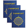 Ashley Productions Blank Passport Books, 6 sheets Per Book, Packs Of 3 Books 1 thumbnail image