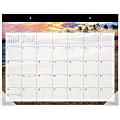 AT-A-GLANCE® Monthly Desk Pad Calendar, 22" x 17", Tropical Escape, January 2019 to December 2019 1 thumbnail image