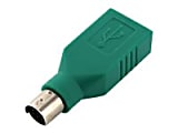 Seal Shield SSPS2A25 - Keyboard / mouse adapter - USB (F) to PS/2 (M) - green (pack of 25)