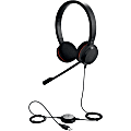 Jabra® Evolve 20 US Stereo Wired Over-The-Head Headphones