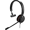 Jabra® Evolve 20 Microsoft® Lync Mono Wired Over-The-Head Headphones