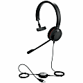 Jabra® Evolve 20 Microsoft® Lync Mono Wired Over-The-Head Headphones