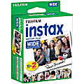 Fujifilm Instax WIDE Film For Instax Film Cameras, Pack Of 2 Film