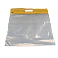 Bags of Bags ZIPAFILE® Storage Bag, Yellow, Pack of 25