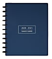 TUL® Discbound Monthly Teacher Planner, Letter Size, Navy, July 2020 To June 2021, TULTCHPLNR-AY20-NY