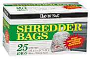 Webster Shredder Bags, Box Of 25 1 thumbnail image