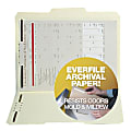 SJ Paper Archival 2-Fastener Top-Tab Folders, Manila, Letter, Box Of 50