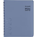 2025 AT-A-GLANCE Contemporary Weekly/Monthly Planner, 8-1/4" x 11", Slate Blue, January To December, 70940X2025