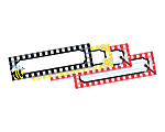 Barker Creek Double-Sided Desk Tags/Bulletin Board Signs, 3 1/2" x 12", Buffalo Plaid And Wide Stripes, Pack Of 36 1 thumbnail image
