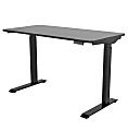 FlexiSpot E9 Quick-Install Metal Electric 48"W Height-Adjustable Standing Desk, Black