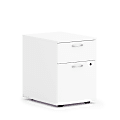 HON Mod HLPLPMBF Pedestal, 20"H x 15"W x 20"D, 2 x Box, File Drawer(s), Simply White 1 thumbnail image