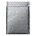 Partners Brand Cool Shield Bubble Mailers, 10-1/2"H x 10"W x 3/16"D, Silver, Pack Of 100 Mailers