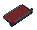 Trodat Printy 4820 Replacement Ink Pad, 9/16" x 1 1/2", 35% Recycled, Red