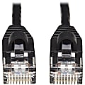 Tripp Lite Cat6a 10G Snagless Molded Slim UTP Network Patch Cable (M/M), Black, 10 ft. - First End: 1x R - N261S10BK 1 thumbnail image